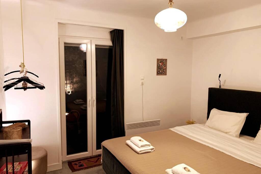 Quiet And Central Flat With Private Backyard Garden 雅典 外观 照片